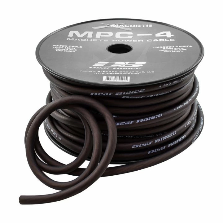 Cablu alimentare Deaf Bonce MPC-4 GA, Metru Liniar - Rola 30m, 20mm2 (4 AWG), OFC