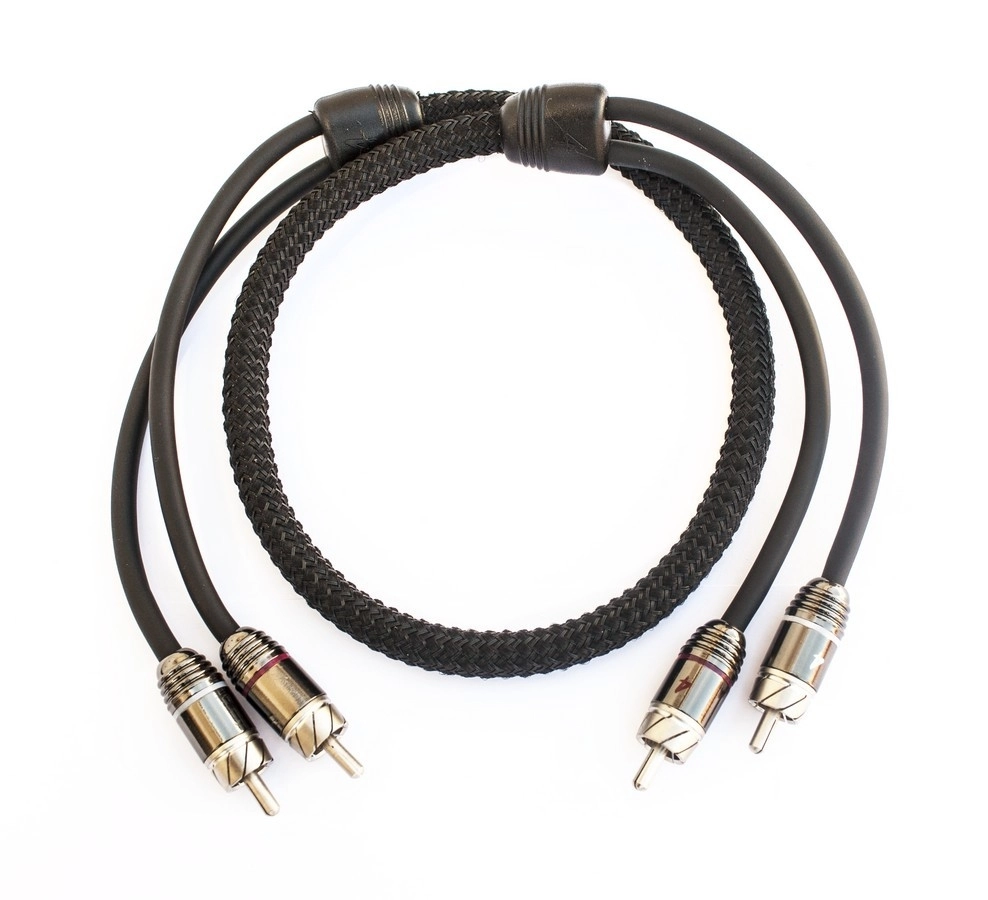 Cablu RCA Four Connect, 4-800351, Stage 3, 0.75 METRI, 2 canale