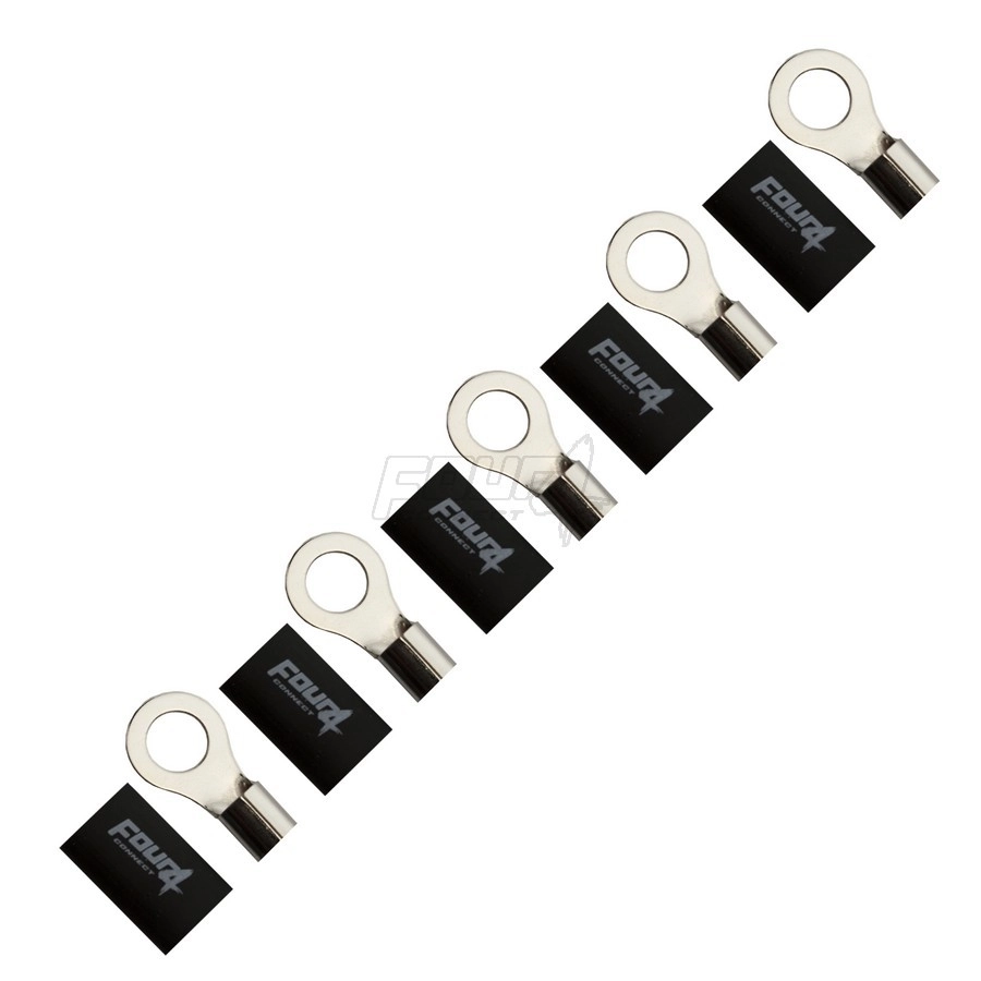 Inel terminal Four Connect, 4-690968, M12, 50 mm2, Set 5 Buc
