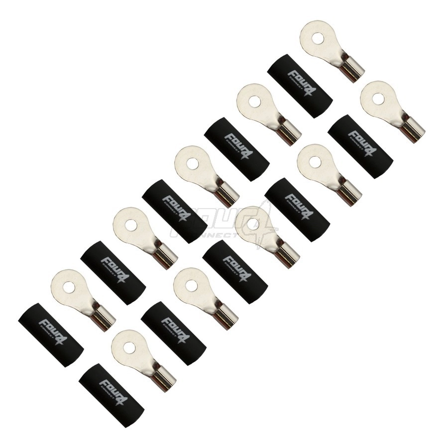 Inel terminal Four Connect, 4-690952, M4, 20 mm2, Set 10 Buc