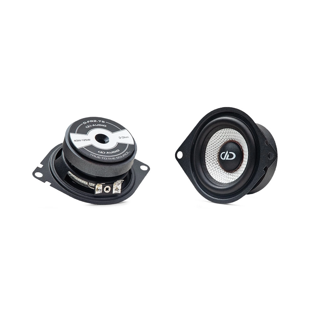 DD Audio D-FR2.75, Set Difuzoare Full-Range 70 mm, 125 W